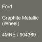 Preview: Ford, Graphite Metallic (Wheel), 4MRE / 904369.